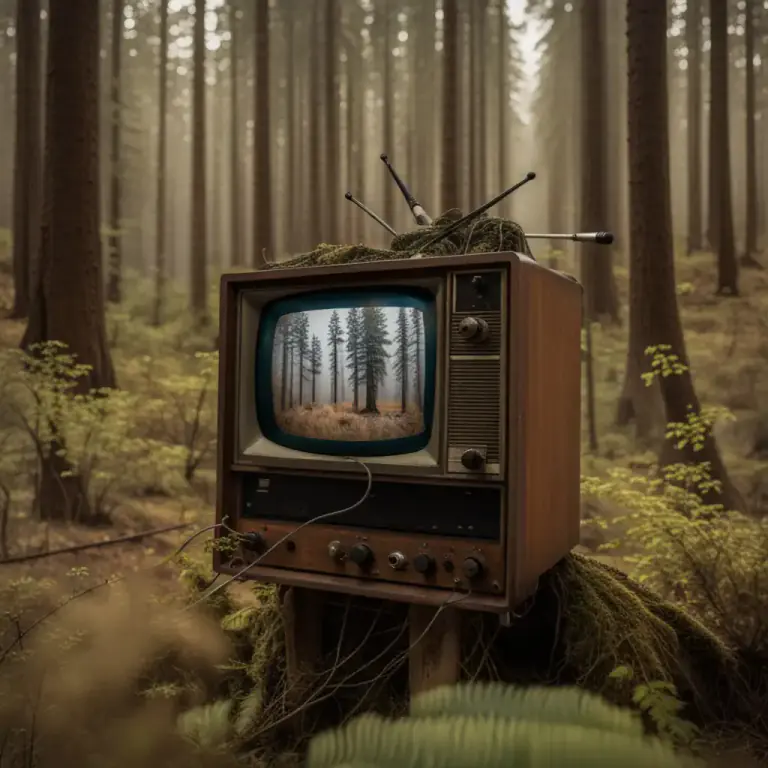 Visual representation of "receive" - To catch a broadcast signal such as a television or a radio program