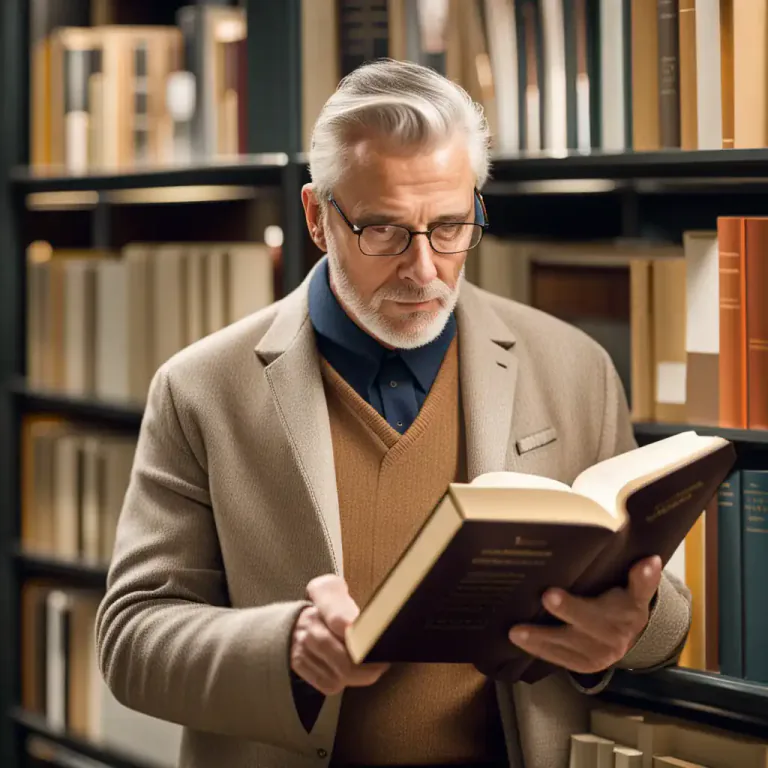 Visual representation of "scholar" - A person who learns a subject to a high level, particularly at a university.