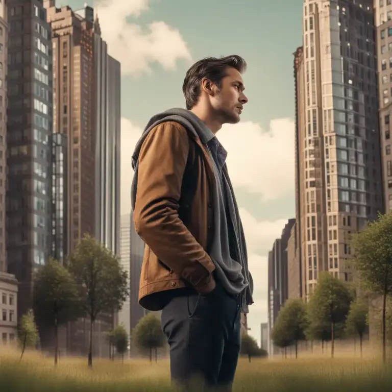 Visual representation of "feel strange" - To feel out of place or uncomfortable in a certain situation or environment