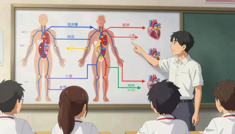 Visual representation of "diagrammatic" - Shown or explained with a diagram