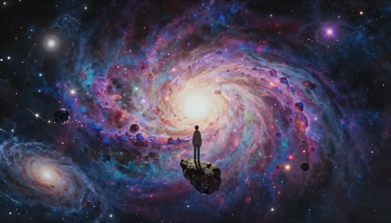 Visual representation of "immeasurable" - Too large, extensive, or extreme to measure