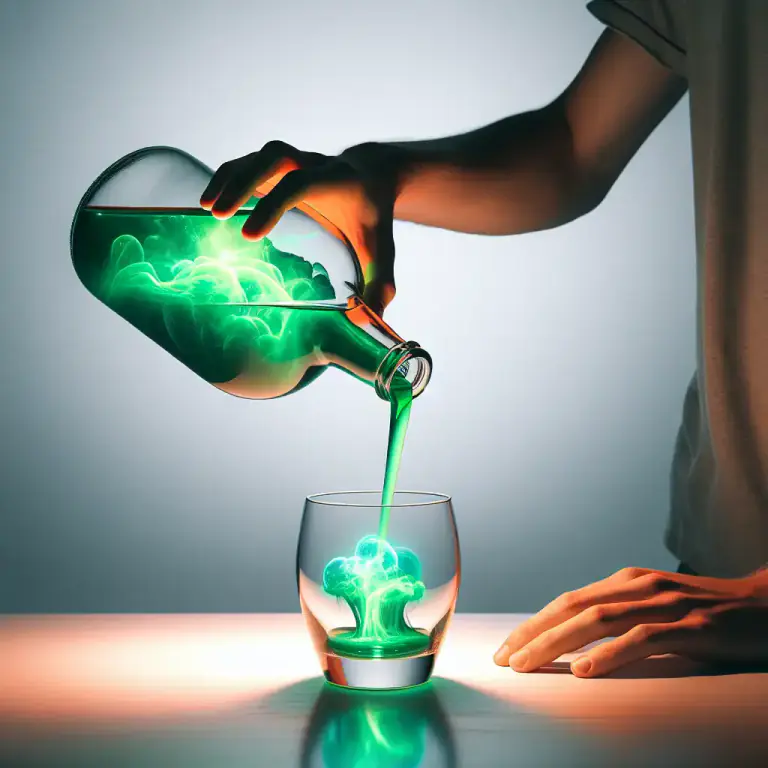 Visual representation of "liquid" - A specific type of substance that is in liquid form