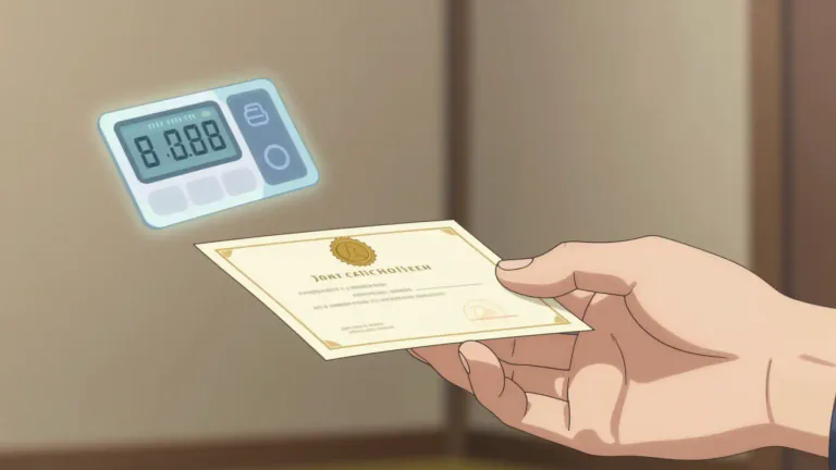 Visual representation of "voucher" - A sort of paper or electronic coupon/ certificate that can be exchanged for goods or services, or a discount