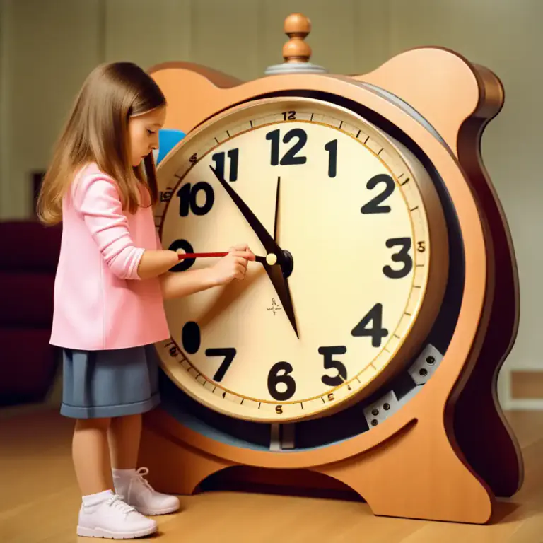 Visual representation of "tell the time" - To know how to read a clock or watch to identify the hour and minute of the day.