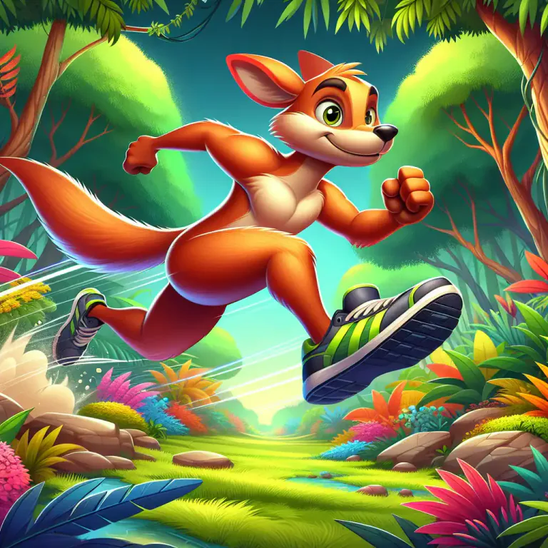 Visual representation of "bandicoot" - A character in a popular video game series, known for his speed and agility.