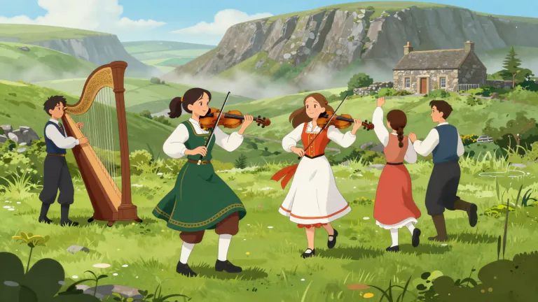 Visual representation of "irish" - Relating to Ireland, its people, or their culture.