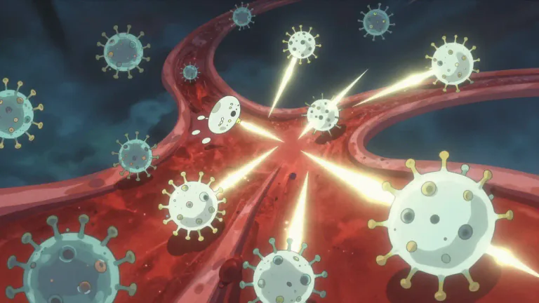 Visual representation of "immunogenic" - Capable of producing an immune response in the body.