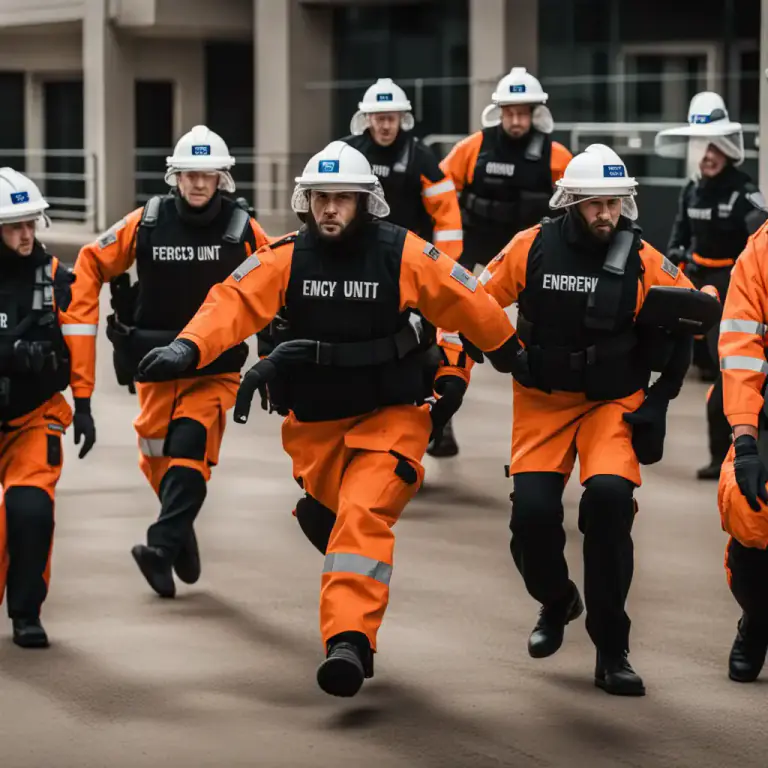 Visual representation of "unit" - A group of people working together as part of a larger group
