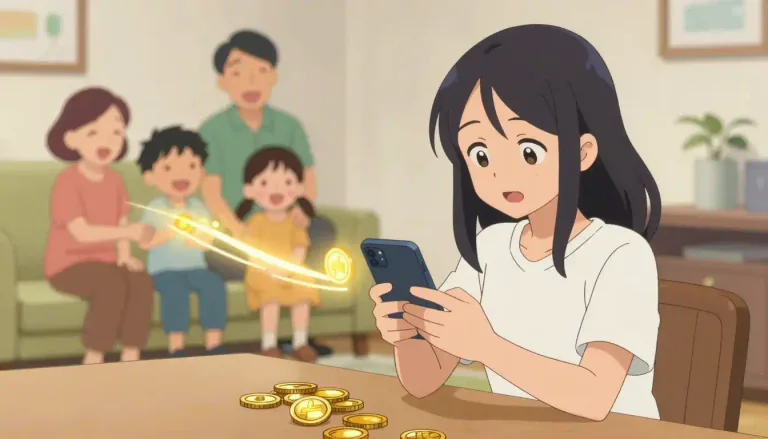 Visual representation of "remittance" - Money that somebody sends to another person, usually to their home country