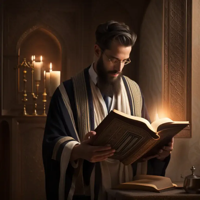 Visual representation of "torah" - The laws and teachings of Judaism as written in the Torah.