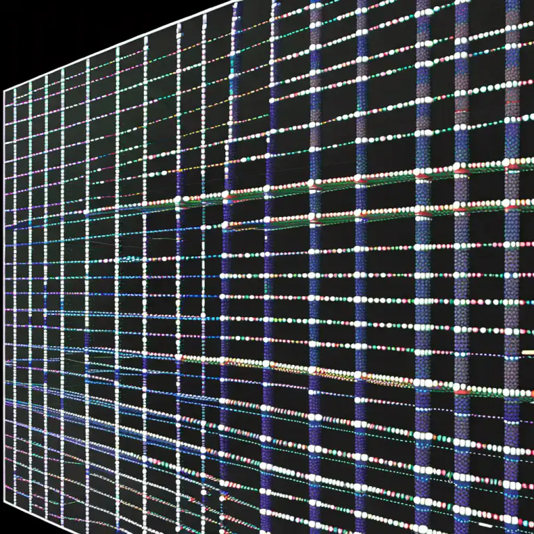 Visual representation of "multidimensional" - In computing, something that involves more than two dimensions such as height, width, and depth.