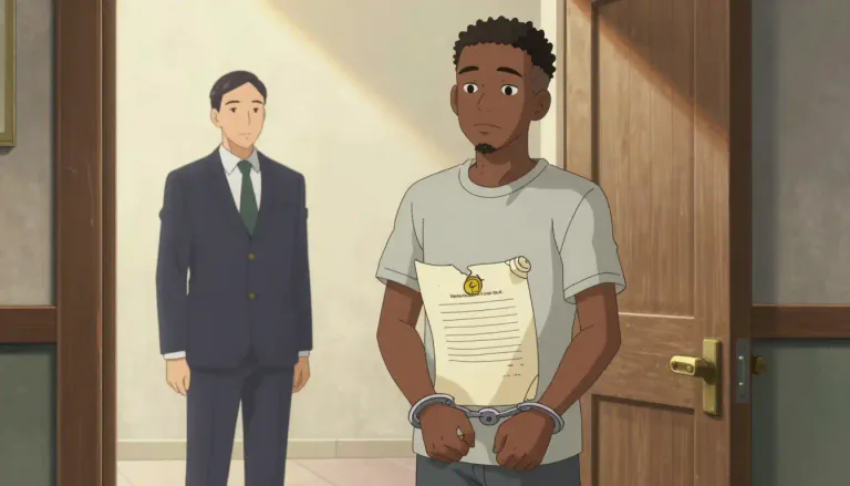 Visual representation of "manumission" - The act of freeing someone from slavery, often legally.