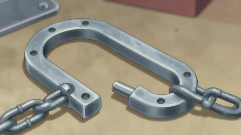 Visual representation of "clevis" - A clevis is a U-shaped piece of metal used to fasten or connect two parts, often allowing for rotation.