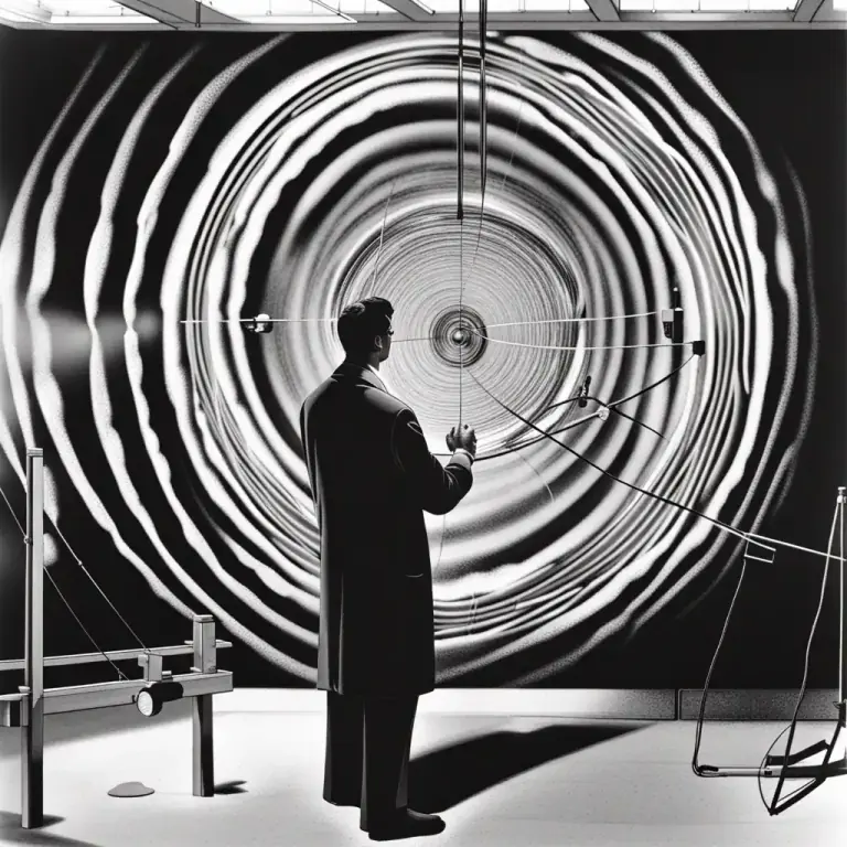 Visual representation of "vortex" - In physics, it refers to a region within a magnetic field, or any fluid, where the flow revolves around an axis line