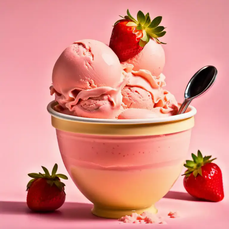 Visual representation of "custard" - A type of soft, sweet ice cream.