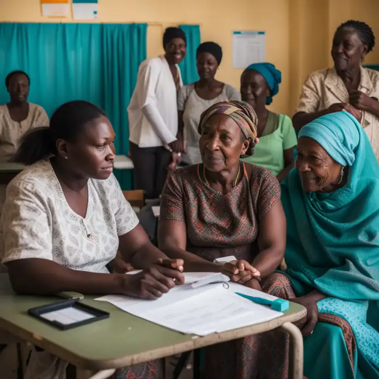 Visual representation of "healthcare" - The organized provision of medical care to individuals or a community.