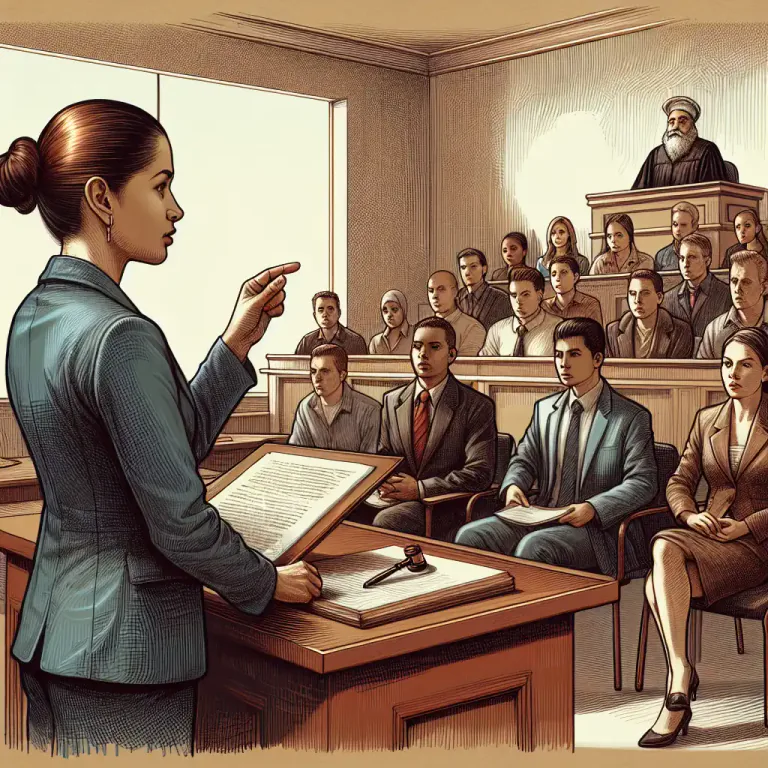 Visual representation of "prove" - to establish the truth or validity of something in court