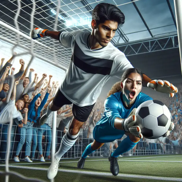 Visual representation of "shoot" - to attempt to score in sports such as football or basketball