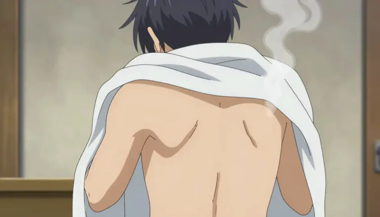Visual representation of "nekkid" - Not wearing any clothes.