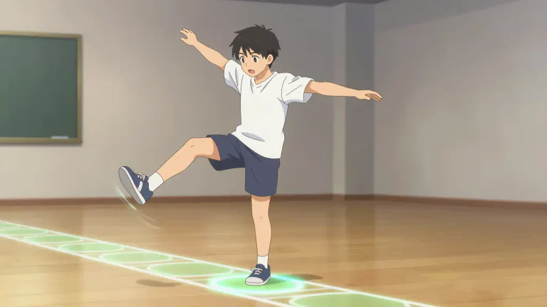 Visual representation of "kinaesthetic" - Related to the sensation of movement and position of the body, particularly about physical activities.