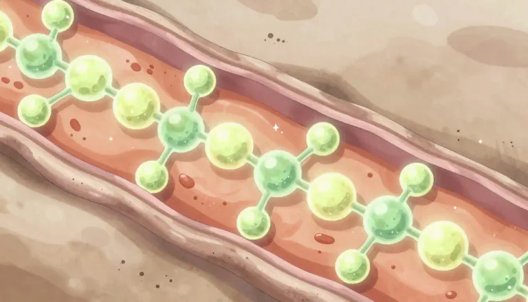 Visual representation of "glucan" - A type of polysaccharide made up of glucose molecules, which can be important for health and nutrition.