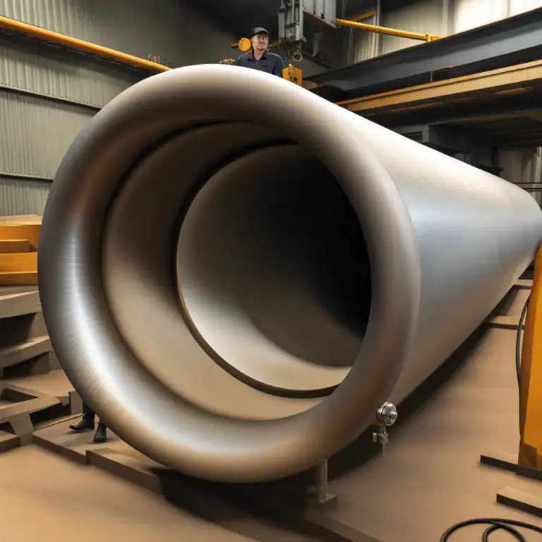 Visual representation of "sleeve" - A cylinder-shaped piece, usually of metal, which is put inside a tube or pipe to make it wider, or to replace a part.