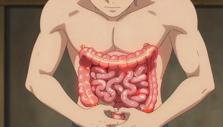 Visual representation of "enteritis" - A disease that causes inflammation of the small intestine.