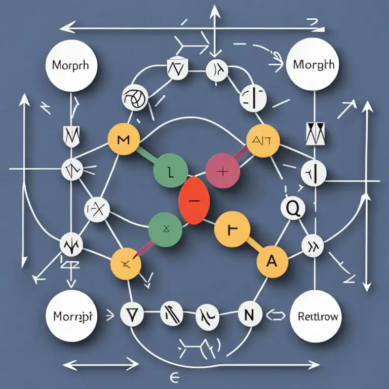 Visual representation of "category" - In mathematics, especially in category theory, a collection of objects and morphisms