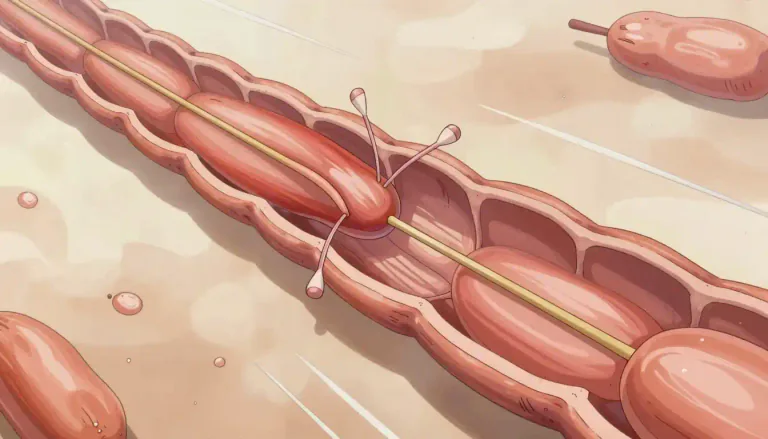 Visual representation of "myosin" - Myosin is a type of protein that interacts with actin to facilitate muscle contraction in many organisms.