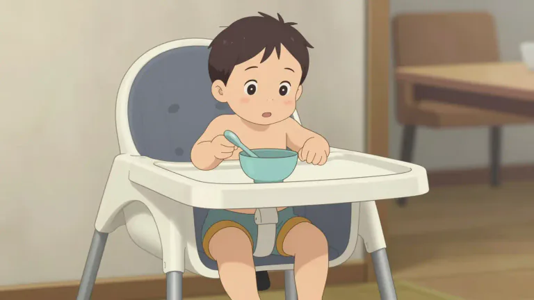 Visual representation of "highchair" - A highchair is a special chair for young children, usually with a tray, that allows them to sit safely and be fed at dining tables.