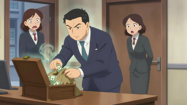 Visual representation of "malfeasance" - Malfeasance is the performance of an illegal act, often by a public official, that goes against the duties of their position.