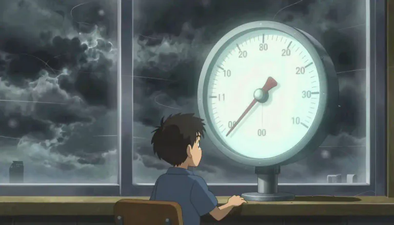 Visual representation of "millibar" - A millibar is a unit of pressure equal to one thousandth of a bar, commonly used in meteorology.