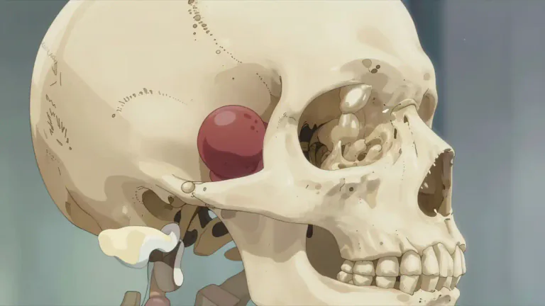 Visual representation of "osteoma" - A benign tumor made of bone tissue.