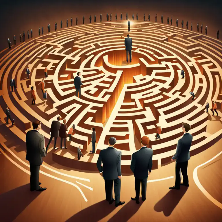Visual representation of "get to the bottom of something" - To find the root cause or primary source of a problem, inconsistency, or mystery