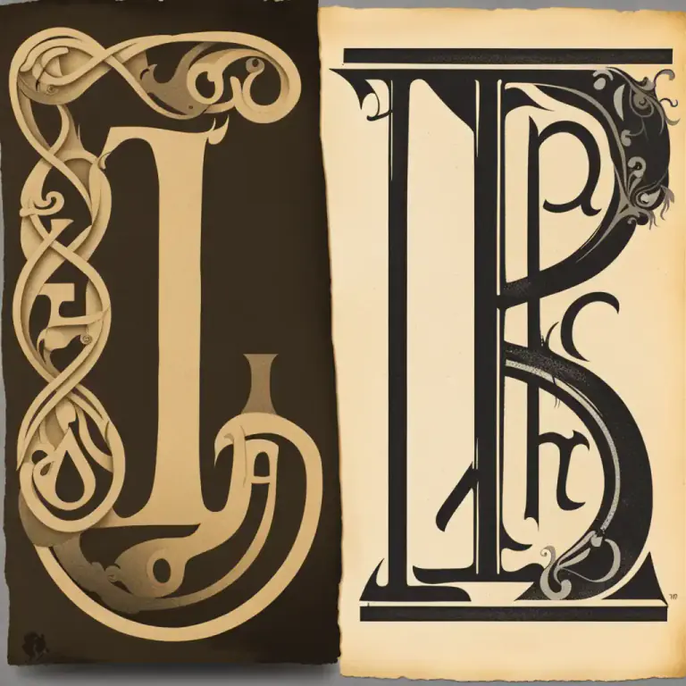 Visual representation of "thorn" - A letter of the Old English and Icelandic alphabets, þ
