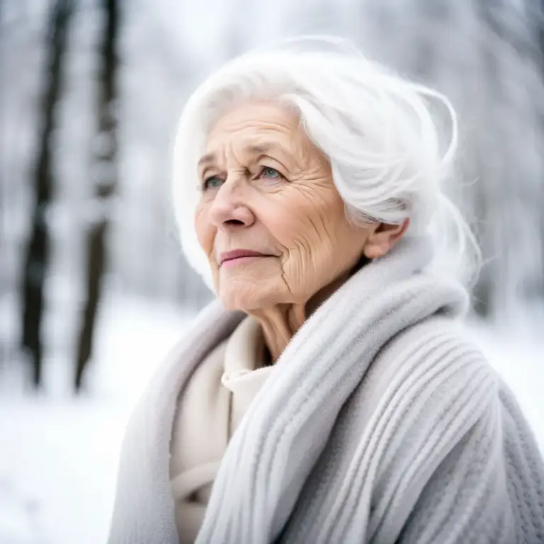 Visual representation of "snowy" - having a color or texture like snow, mostly referring to white color and fine texture.