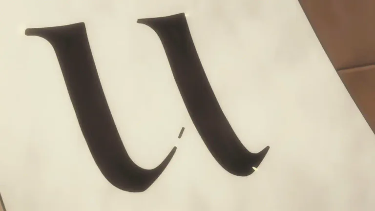 Visual representation of "serif" - A serif is a small line or stroke regularly attached to the end of a larger stroke in a character within a particular font style.