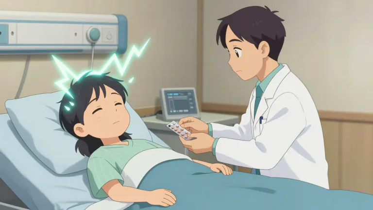 Visual representation of "anticonvulsant" - A medication that is used to control seizures and reduce their frequency in people with epilepsy.