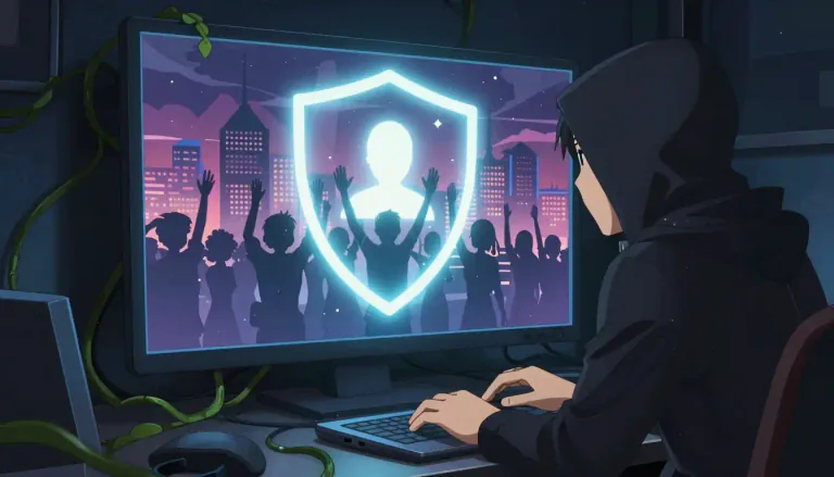 Visual representation of "hacktivism" - Hacktivism is the act of using computer hacking techniques to promote a social or political agenda.