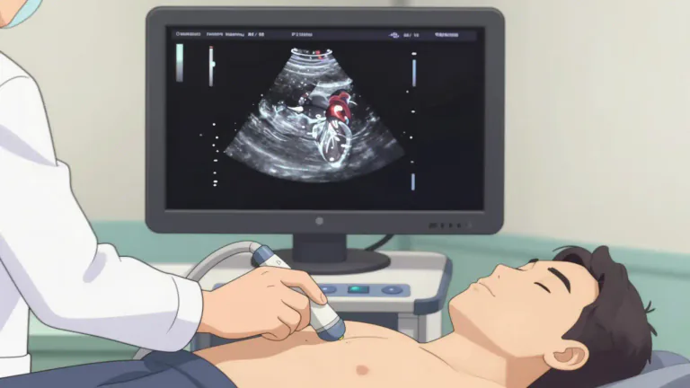 Visual representation of "echocardiographic" - Related to a method of imaging the heart using ultrasound to assess its structure and function.