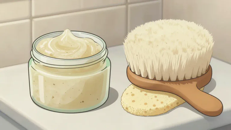 Visual representation of "exfoliator" - A tool or product used to exfoliate, often found in skincare routines.