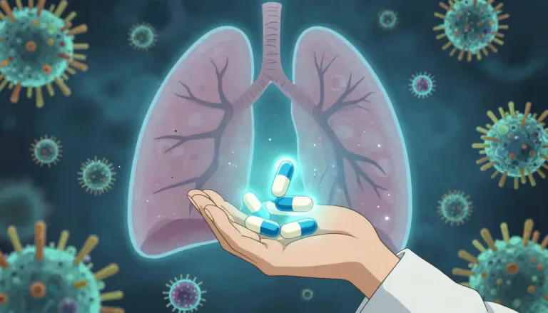 Visual representation of "macrolide" - A type of antibiotic that is effective against certain infections, particularly those caused by bacteria.