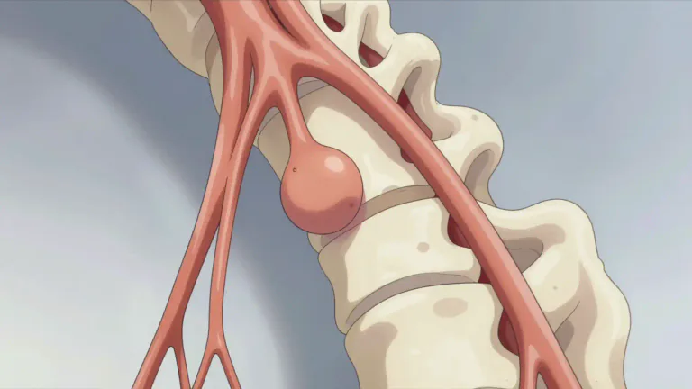Visual representation of "neurofibroma" - A benign tumor that develops on nerves, often associated with neurofibromatosis.