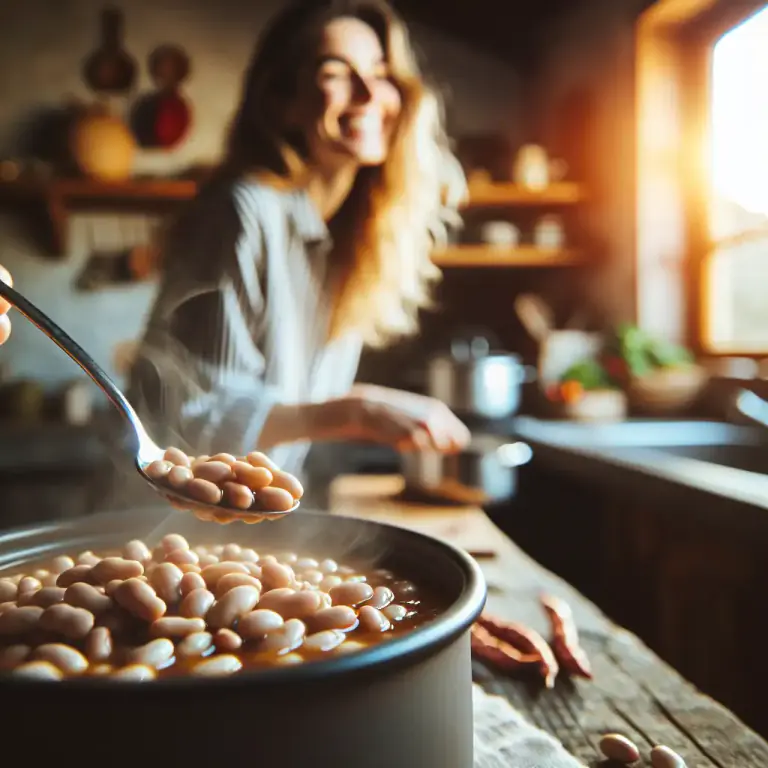 Visual representation of "haricot" - A type of bean, usually dried and cooked for food.