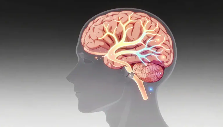 Visual representation of "neuroplasticity" - Neuroplasticity is the brain's ability to reorganize itself by forming new neural connections throughout life.