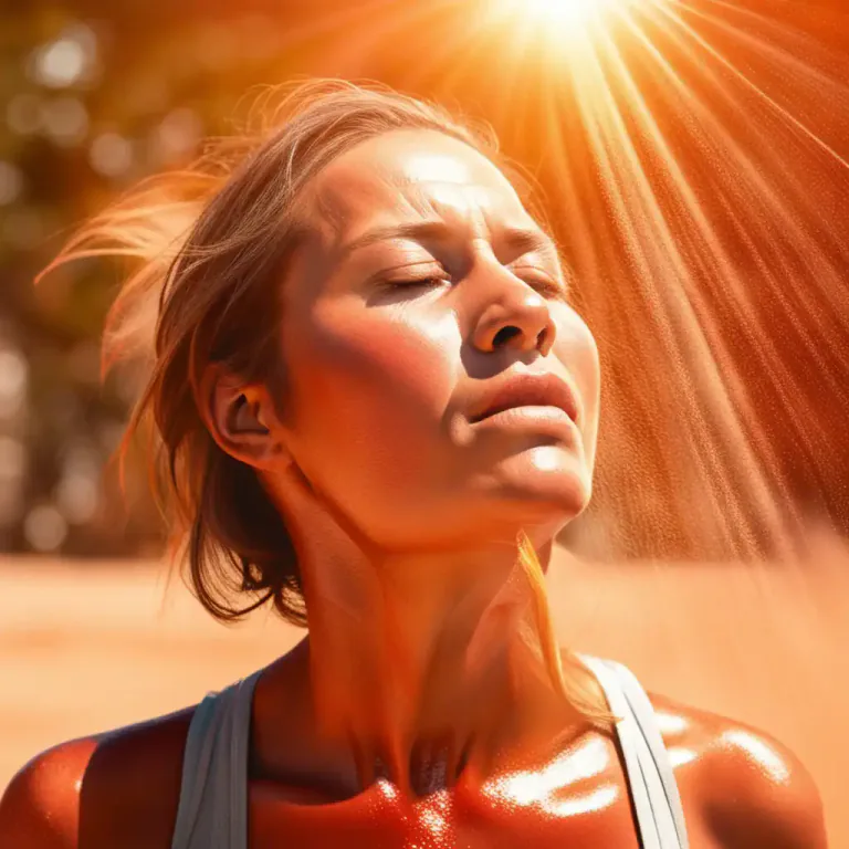 Visual representation of "bake" - To be or become very hot, especially under the sun.