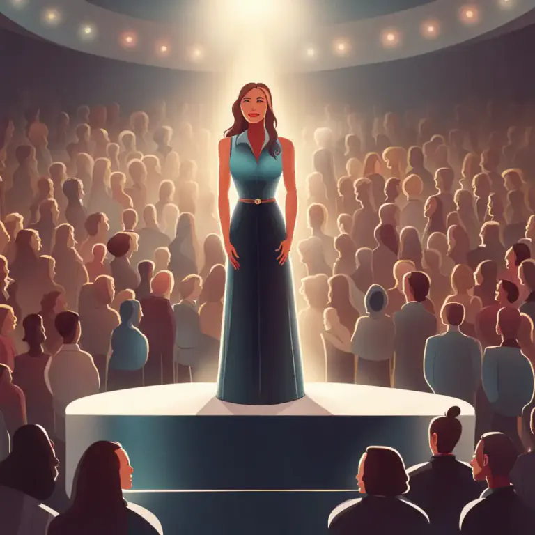 Visual representation of "rise above" - to be superior to or better than something or someone
