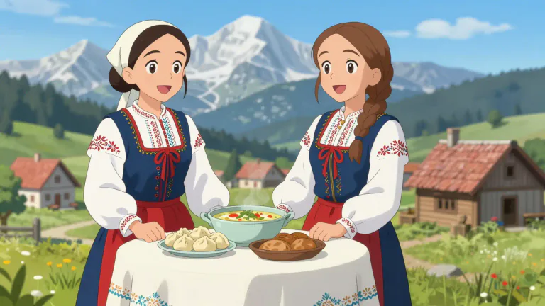 Visual representation of "slovakian" - Relating to Slovakia or its people.