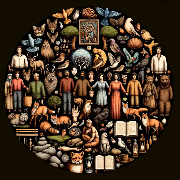 Visual representation of "of all" - Inclusive of everyone or everything