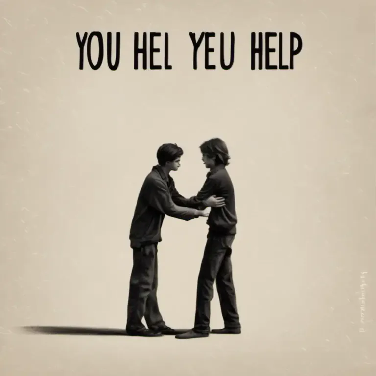 Visual representation of "you scratch my back and I’ll scratch yours" - If you help me, then I'll help you in return